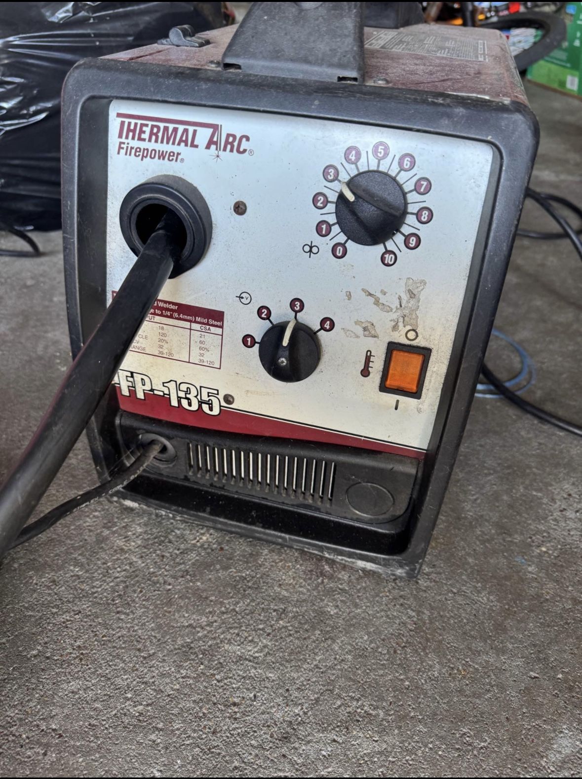 Thermal Arc Fp135 MiG Welder