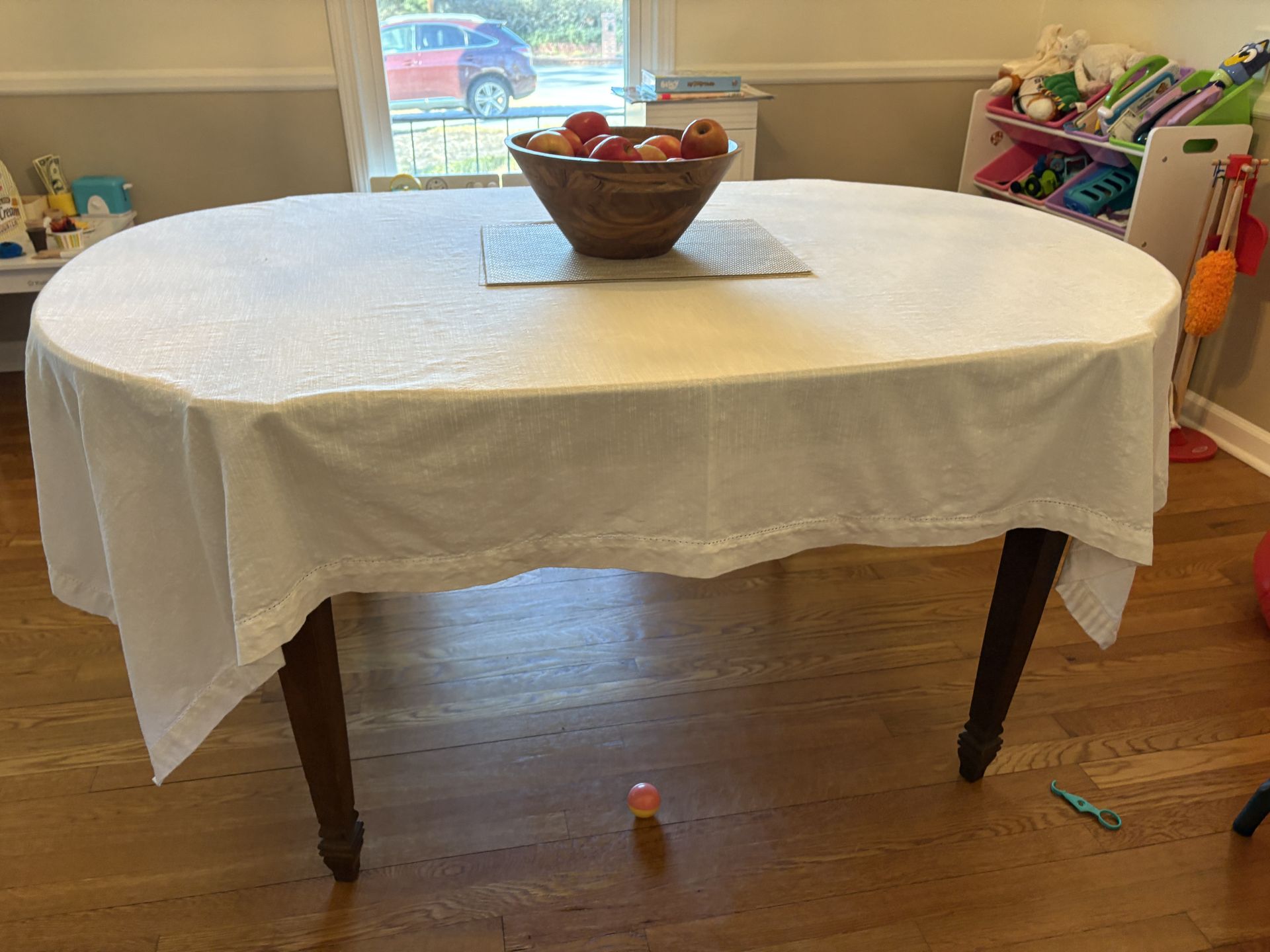 Antique Solid Wood Table and Chairs