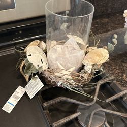 Seashell Starfish Candle Holder