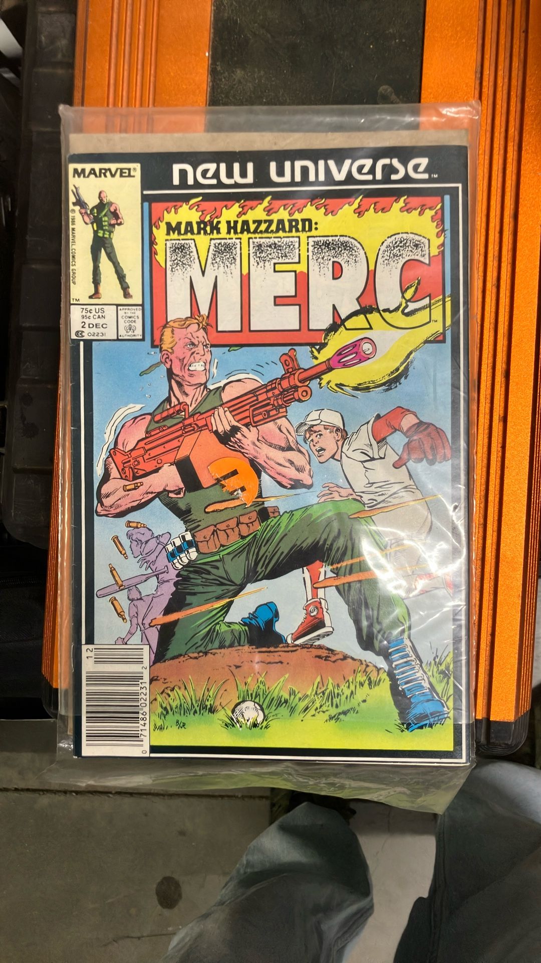 Mark Hazard Comic