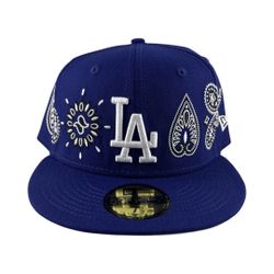 New Era Los Angeles Dodgers Paisley Elements 59FIFTY Fitted Hat