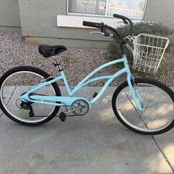 Blue Electra girls bike