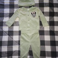 Minnie Mouse 0-3m Baby Girl 