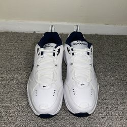 White Nike Air Monarch
