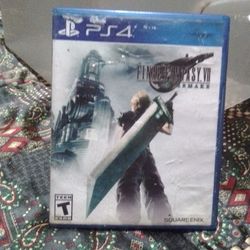 Final Fantasy 7 Remake For The PS4