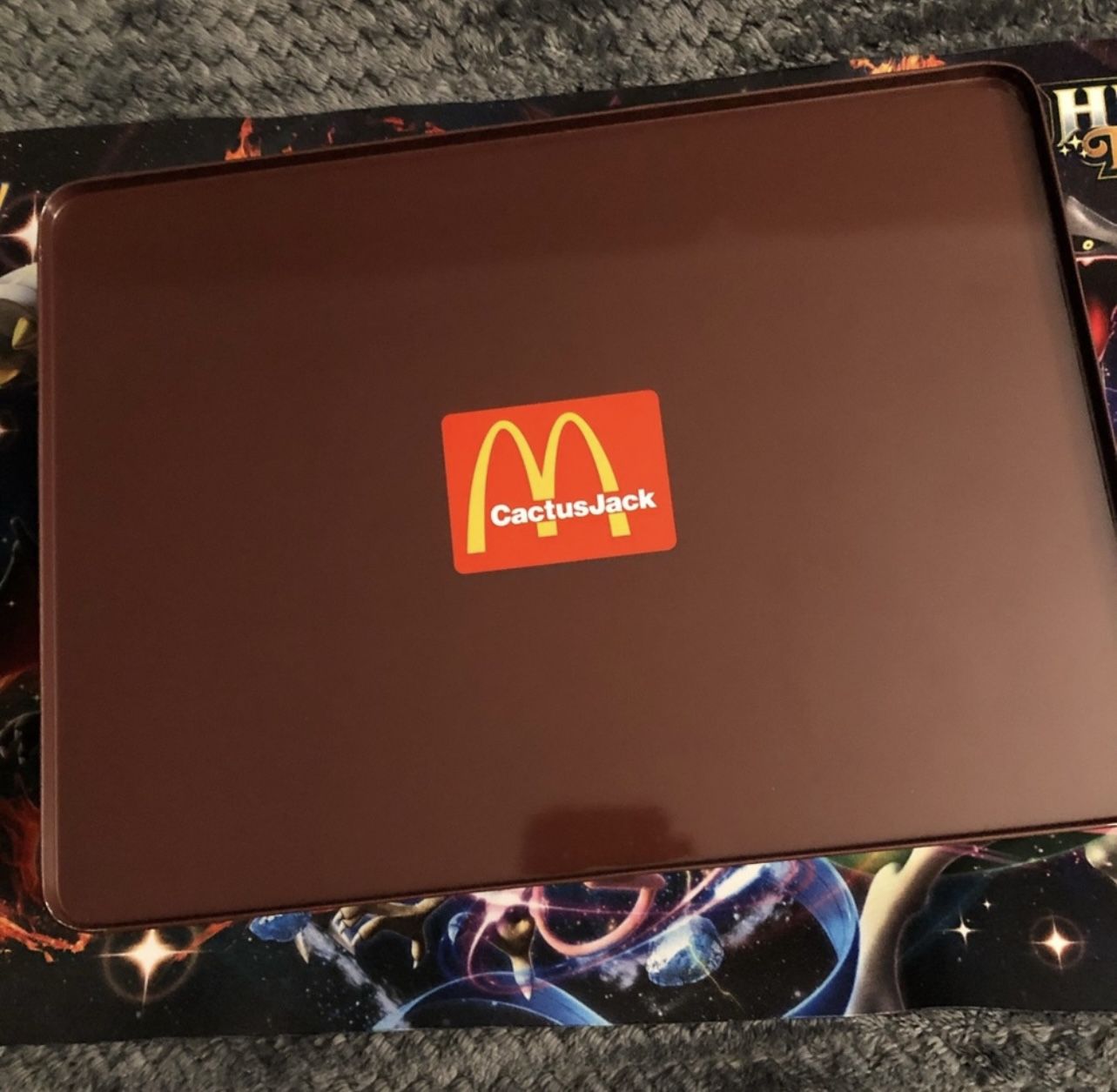 McDonald’s Travis Scott Metal Lunchbox new