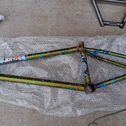Rare New Subrosa Jorge Signature Frame Splaterpanted And Signd By Big Boy And Tray Jones