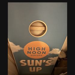High Noon Corn Hole Boards And Cooler Never Used 