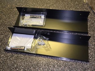 15" Metal Spice Racks Shelves. Set of 2. NEW!