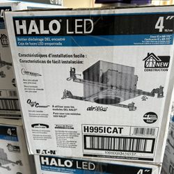Halo 4” New construction Cans & Trims