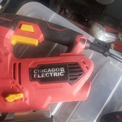 Jig Saw, Staple Gun, Laser Level, Millars Falls Drill