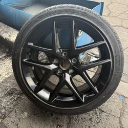 Set of Honda civic wheels 