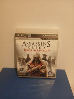 PS THREE  ASSASSINS CREED BROTHERHOOD