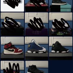 Jordans size 8M or best offer 