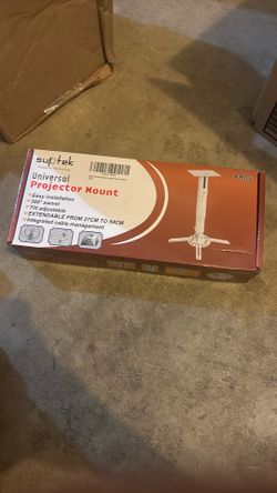 WHITE PROJECTOR MOUNT Brand New