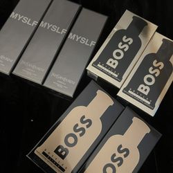 BOSS And YSL Colognes