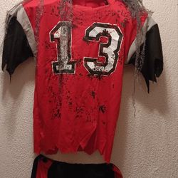 Zombie Football Boys Halloween Costume 