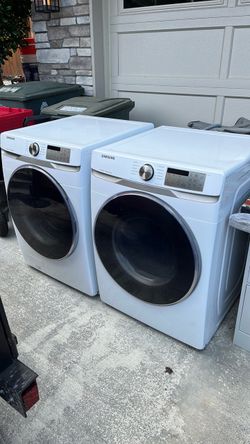 Samsung Washer and Dryer