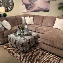 🚚Ask 👉Sectional, Sofa, Couch, Loveseat, Living Room Set, Ottoman, Recliner, Chair, Sleeper. 

✔️In Stock 👉Graftin Teak RAF Sectional