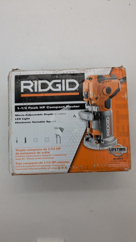 Ridgid R2401 Laminate Trim Route (new)