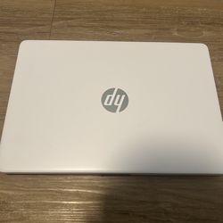 White HP Laptop 8GB RAM 64GB eMMC