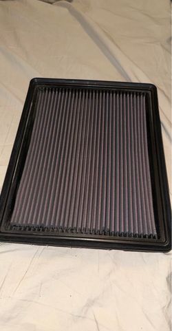 K&N  air filter