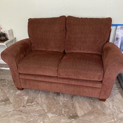 Stationary Lazy Boy Loveseat Couch
