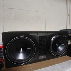 2 12" Rockford fosgate  P3