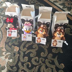 Mickey Mouse Family Together Keychains