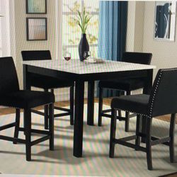 White Marble Dining Table 