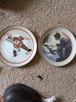 Norman Rockwell Plates
