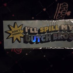 Dutch Bros Car Magnet 