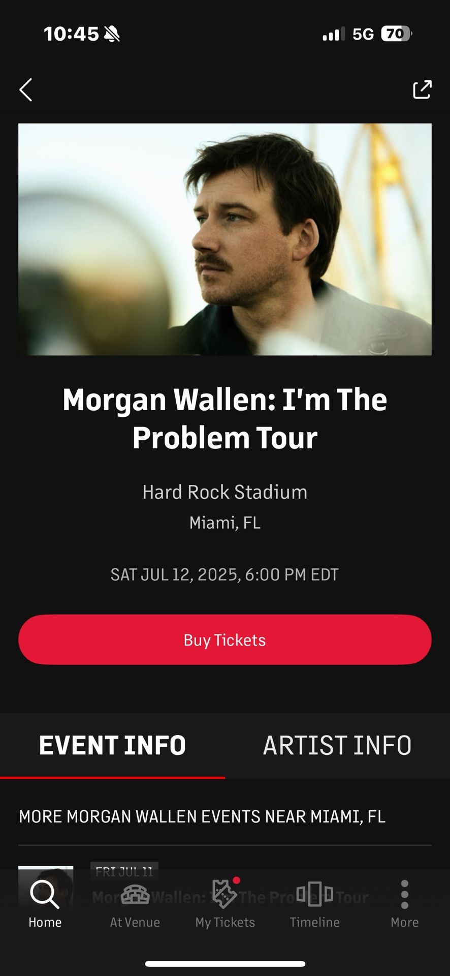 Morgan Wallen Tickets