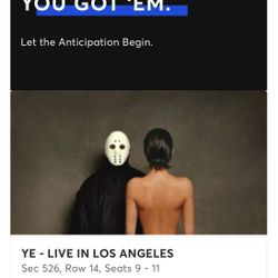 Kanye / Ye Sofi Tickets