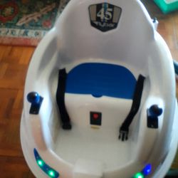 Little driving spaceship for kids