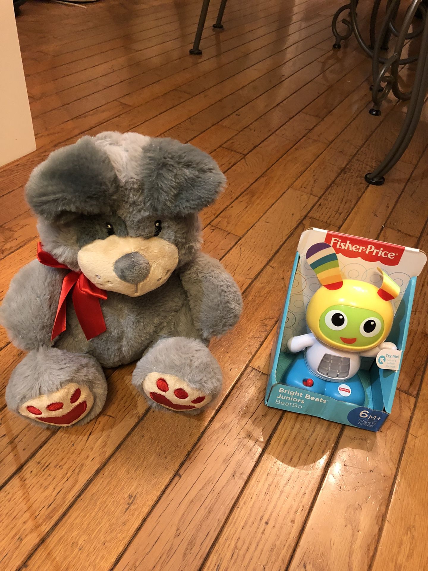 New stuffed animal and Bright beats Junior