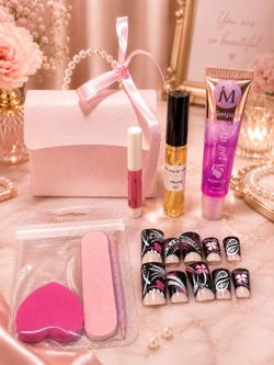 Pink Glam Beauty Gift Set