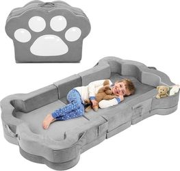 New in box toddler bed store store away doam