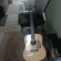 Squire Acoustic Guitar $60