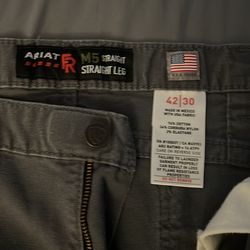 Ariat work pants. Brand new. Size 42x30. $80.