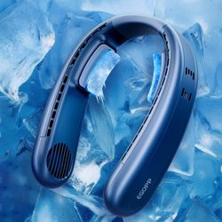 NEW - Neck Fan with Dual Ceramic Cooling Plates 360° 