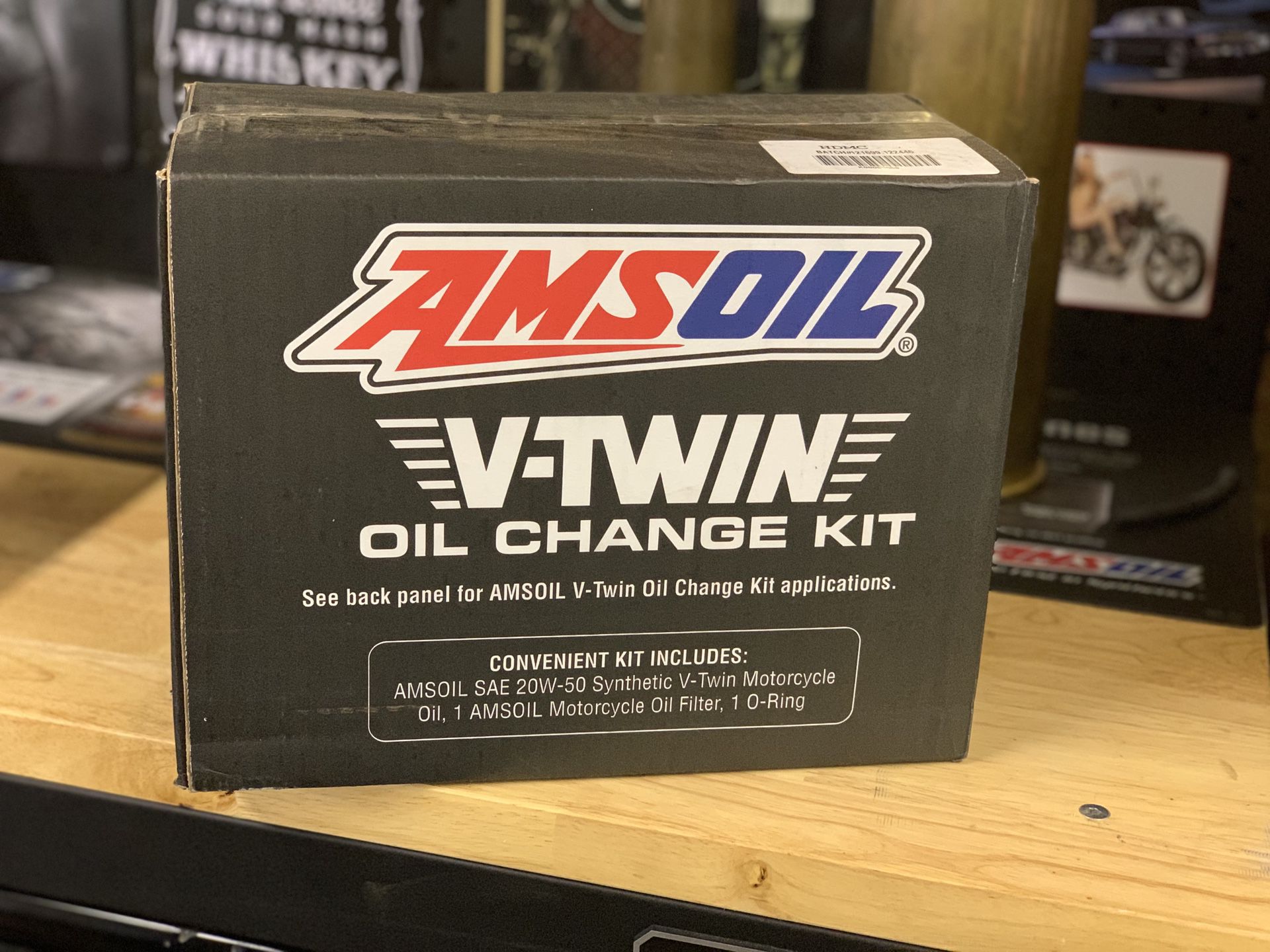 Amsoil V-twin and Harley Davidson oil change kit