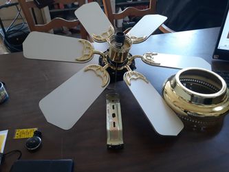 Ceiling fan.