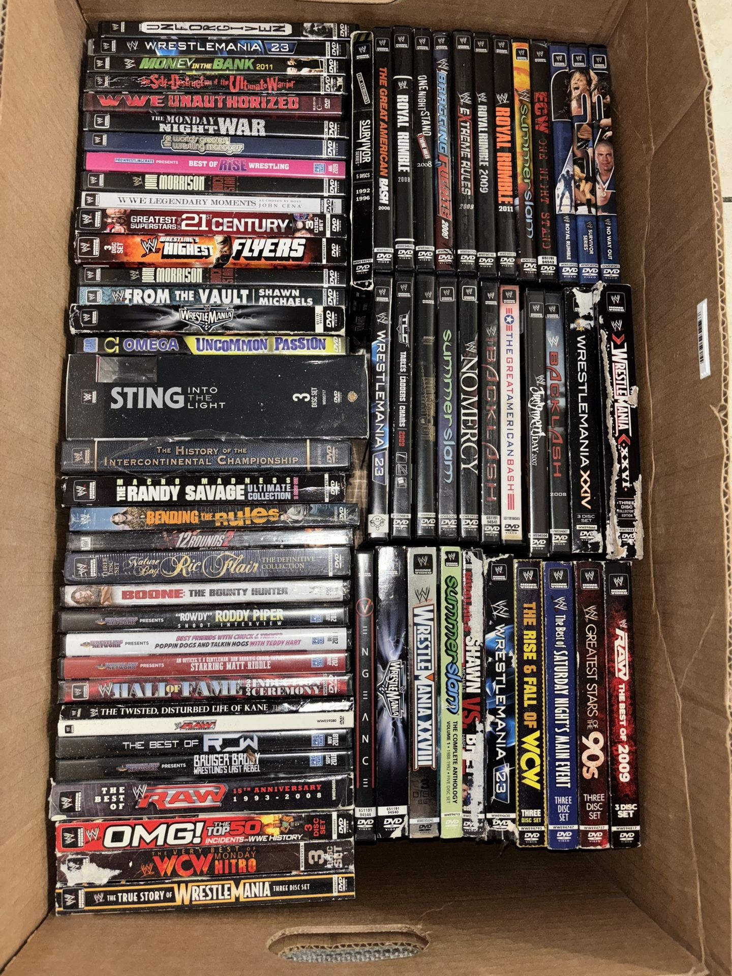 WWE DVD’s 
