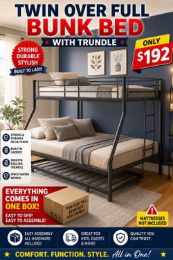 New in box twin / full