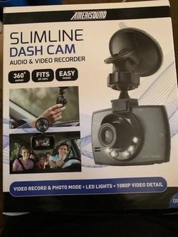 NEW IN BOX DASH CAM AUDIO & VIDEO.