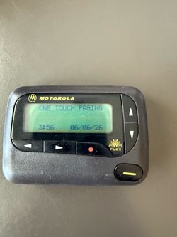 Vintage Motorola Airtouch Pager with Belt Clip