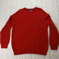 Chaps sweater Large Red