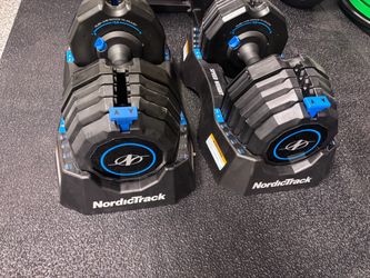 Nordic track adjustable dumbbells