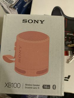 BRAND NEW IN BOX SONY XB100 Portable BLUETOOTH SPEAKER